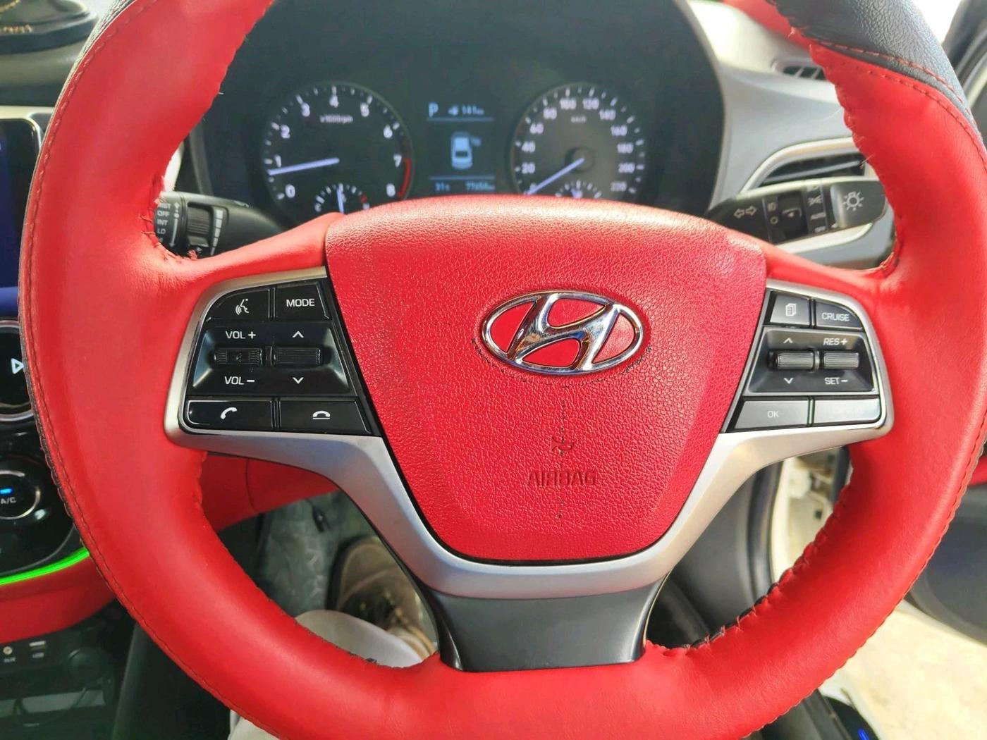 2019 Hyundai Verna 1.6 VTVT SX + AT, Petrol, Automatic, 77,658 km, interior