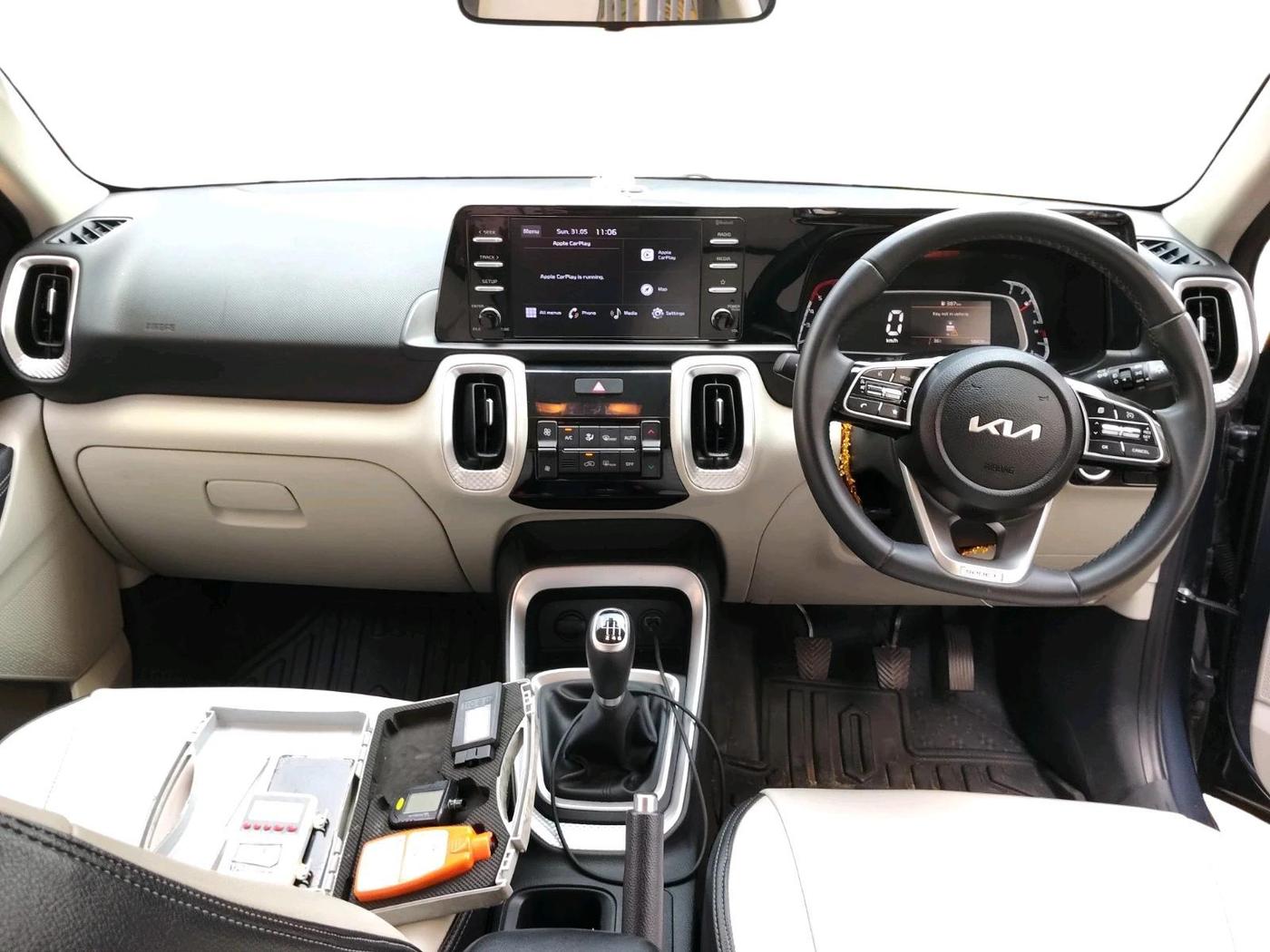 2022 KIA SONET HTX 1.5, Diesel, Manual, 58,438 km, interior