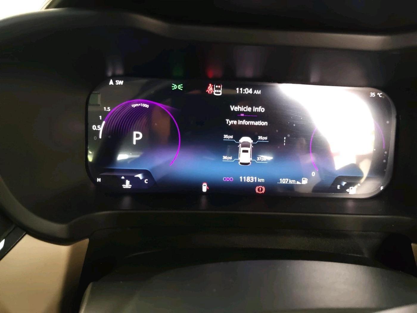 2025 Tata ALTROZ Accomplished Plus S Petrol 6DCT, Petrol, Automatic, 11,831 km, interior
