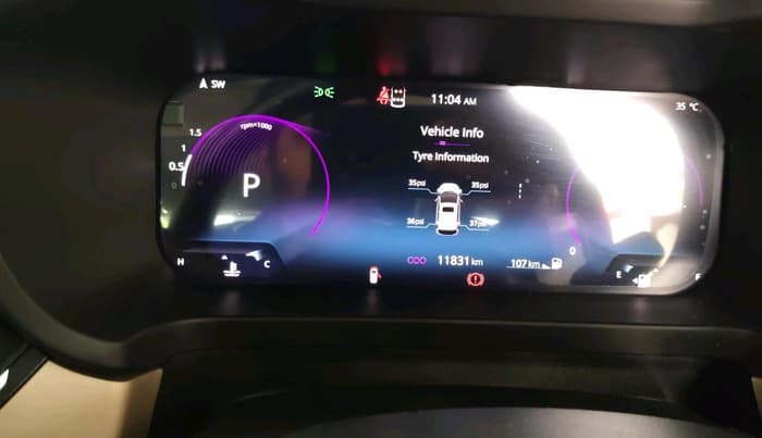 2025 Tata ALTROZ Accomplished Plus S Petrol 6DCT, Petrol, Automatic, 11,831 km, interior