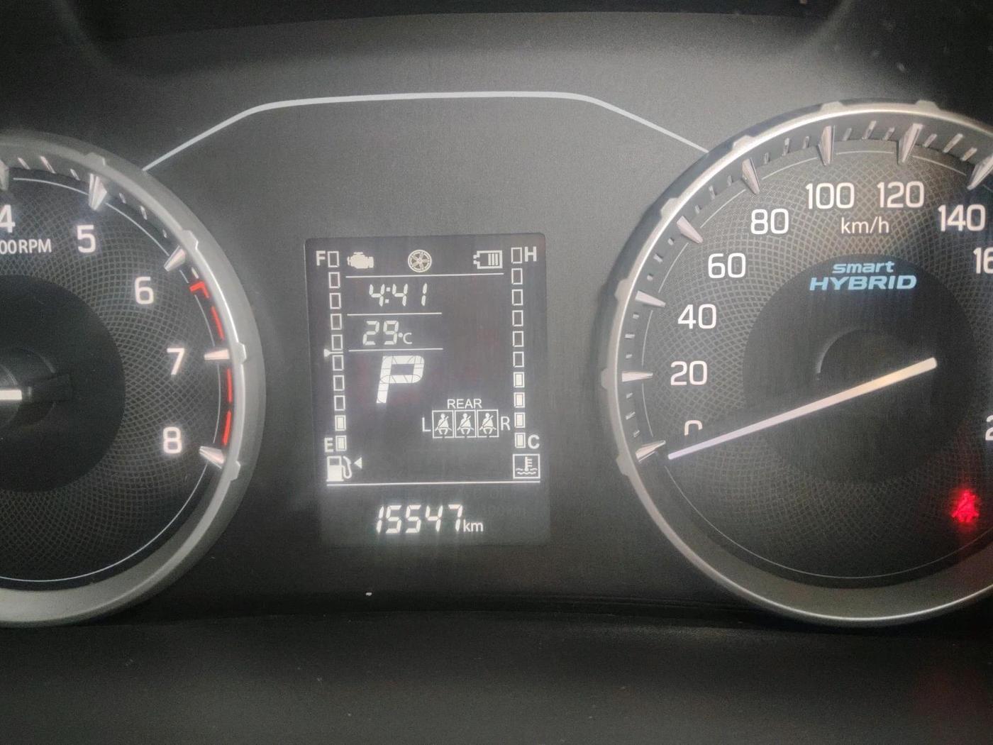 2024 Maruti BREZZA VXI AT SMART HYBRID, Petrol, Automatic, 15,547 km, interior