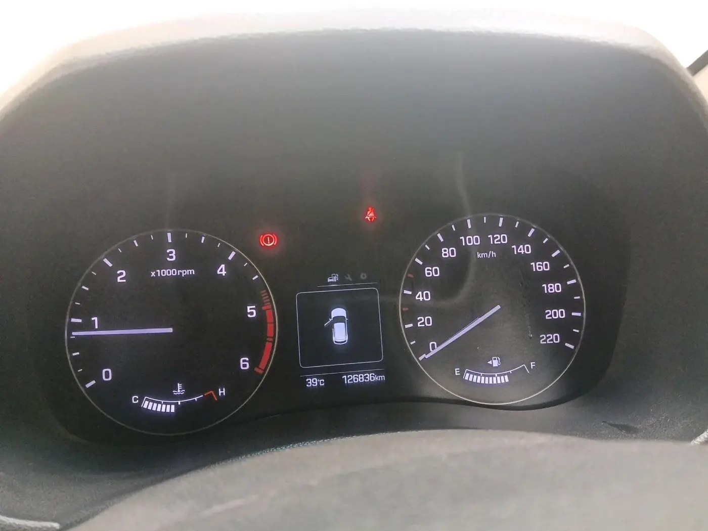2017 Hyundai Creta SX (O) 1.6 DIESEL, Diesel, Manual, 1,26,836 km, interior