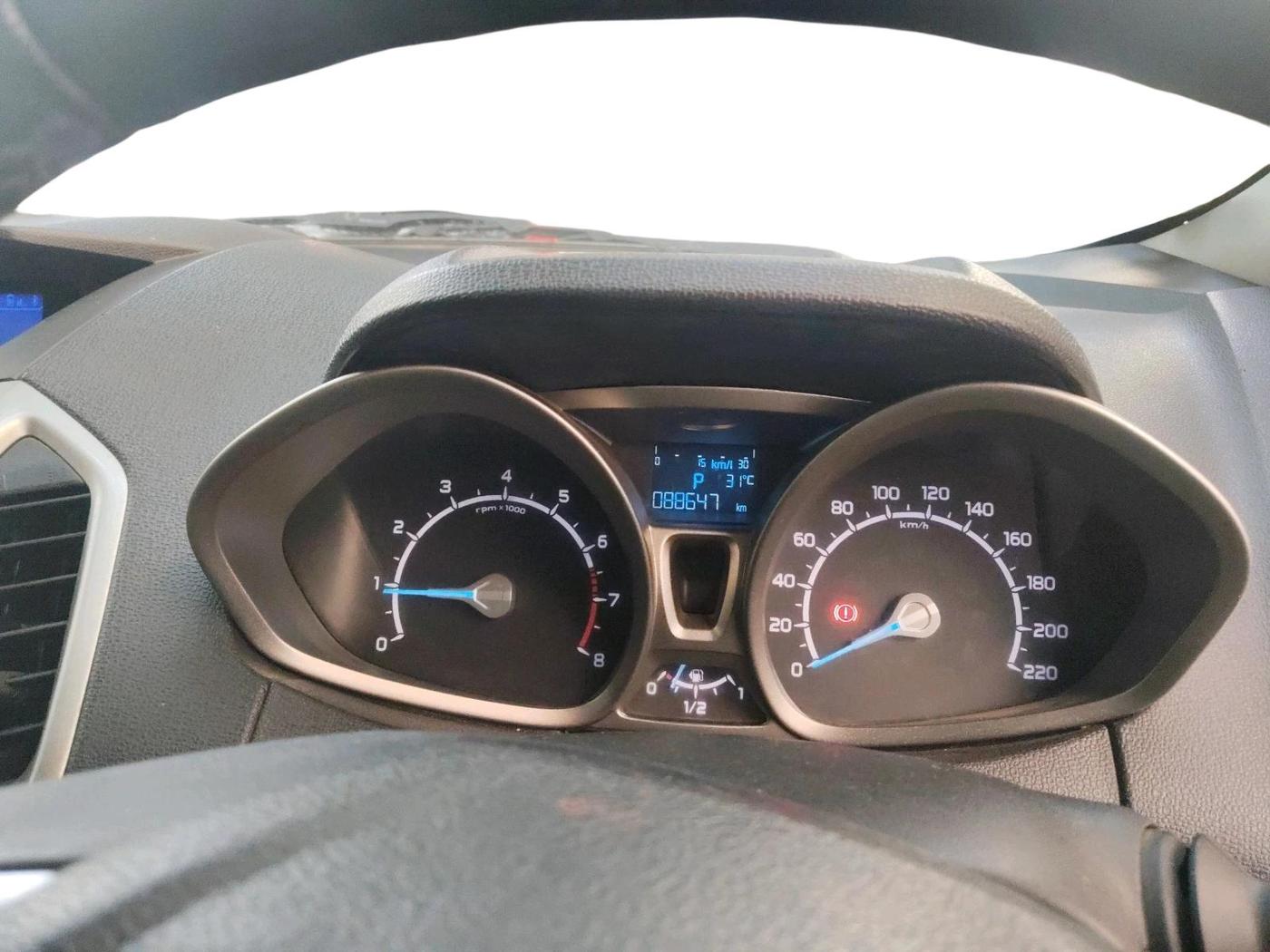 2015 Ford Ecosport TITANIUM 1.5L PETROL AT, Petrol, Automatic, 88,647 km, interior