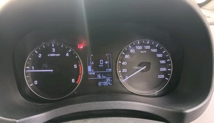 2017 Hyundai Creta SX PLUS 1.6 DIESEL, Diesel, Manual, 1,75,377 km, interior