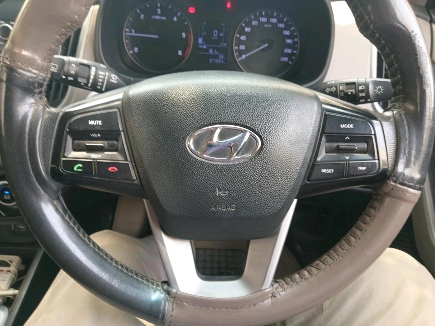 2017 Hyundai Creta SX PLUS 1.6 DIESEL, Diesel, Manual, 1,75,377 km, interior