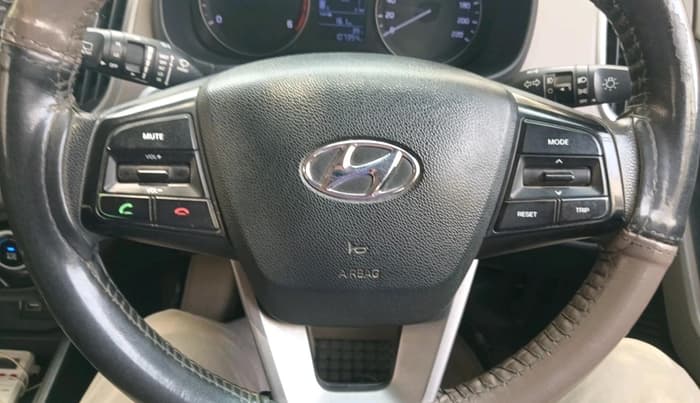 2017 Hyundai Creta SX PLUS 1.6 DIESEL, Diesel, Manual, 1,75,377 km, interior