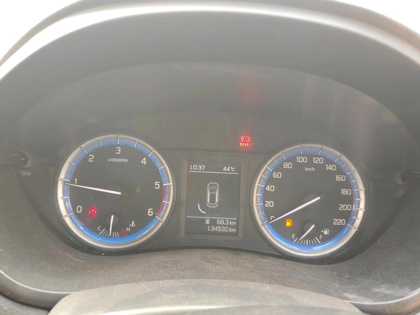 2016 Maruti S Cross ZETA 1.3, Diesel, Manual, 1,91,083 km, interior
