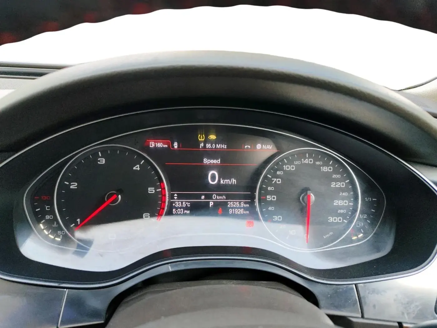 2013 Audi A6 2.0 TDI PREMIUM, Diesel, Automatic, 91,970 km, interior