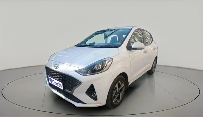 2021 Hyundai AURA SX PLUS 1.2 AMT, Petrol, Automatic, 80,946 km, exterior