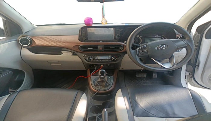 2021 Hyundai AURA SX PLUS 1.2 AMT, Petrol, Automatic, 80,946 km, interior