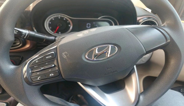 2021 Hyundai AURA SX PLUS 1.2 AMT, Petrol, Automatic, 80,946 km, interior