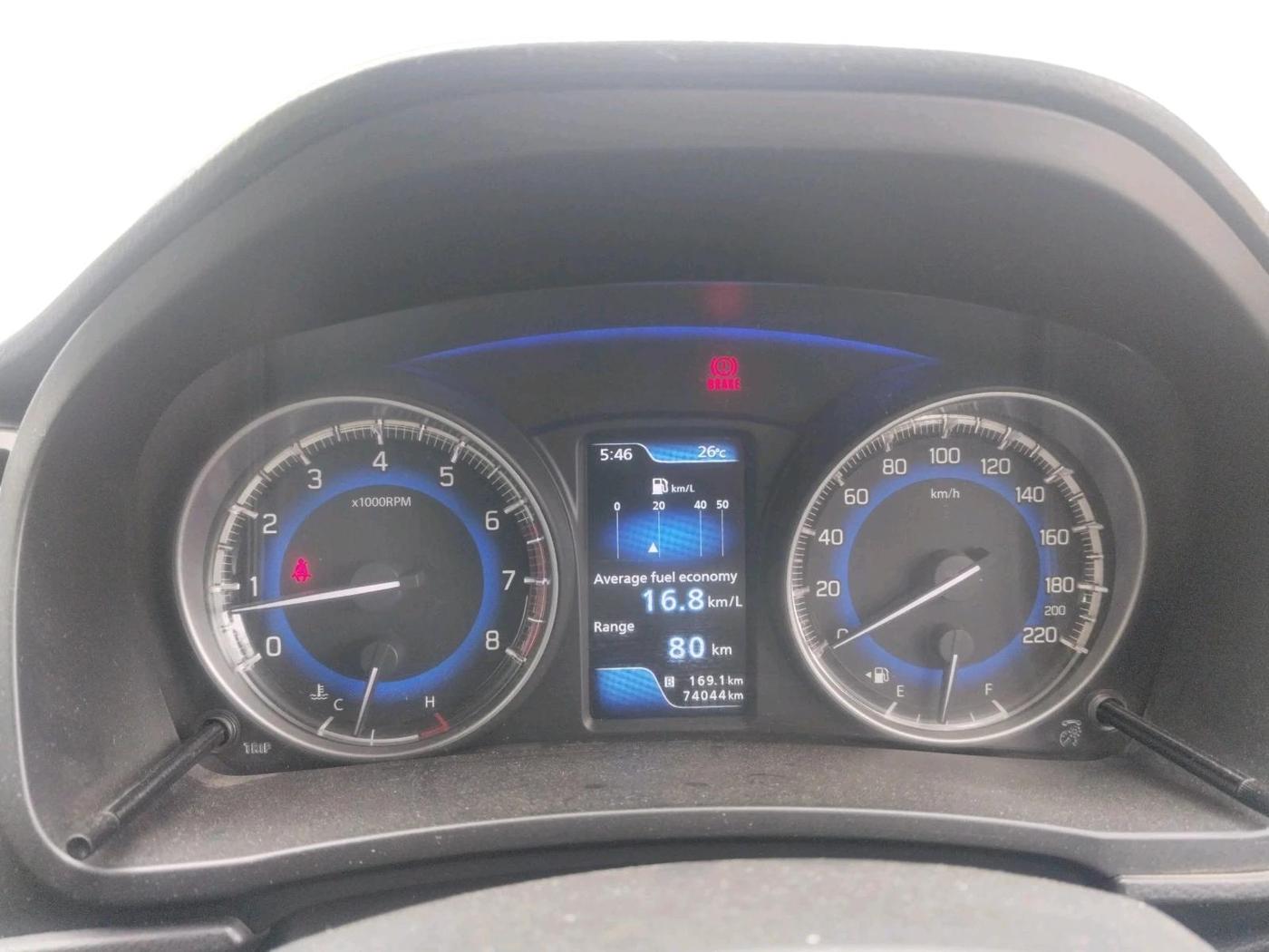 2017 Maruti Baleno ZETA PETROL 1.2, Petrol, Manual, 74,044 km, interior