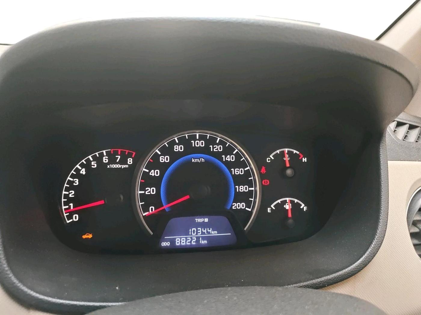 2018 Hyundai Grand i10 SPORTZ 1.2 KAPPA VTVT, Petrol, Manual, 88,221 km, interior