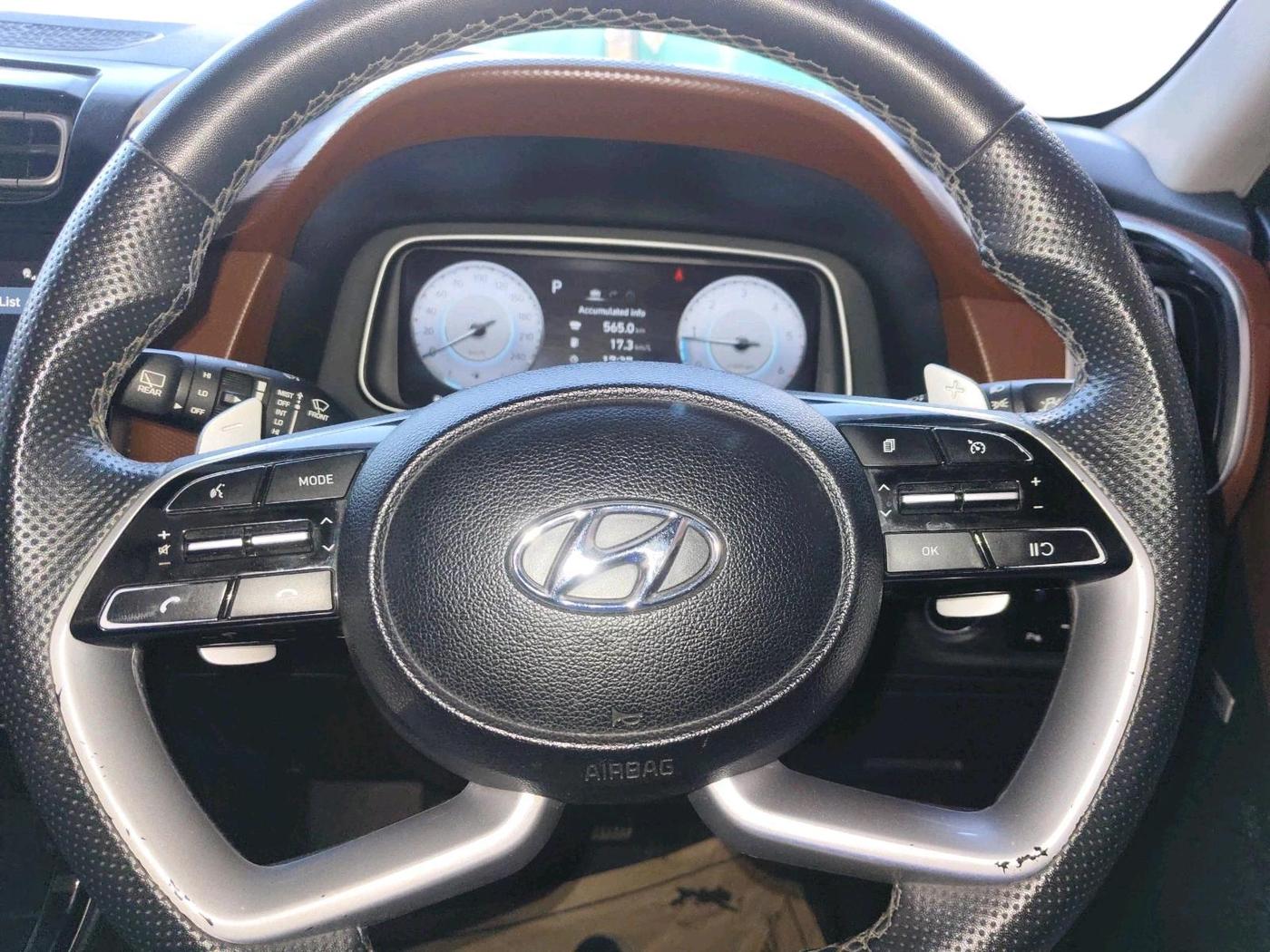 2022 Hyundai ALCAZAR 1.5 SIGNATURE (O) AT 7STR, Diesel, Automatic, 71,865 km, interior