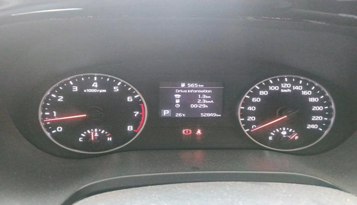 2022 KIA SELTOS  HTX IVT G, Petrol, Automatic, 52,849 km, interior