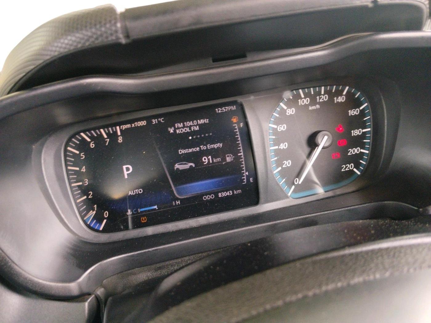 2023 Tata ALTROZ  XZA Plus Sunroof Dark Edition, Petrol, Automatic, 83,043 km, interior