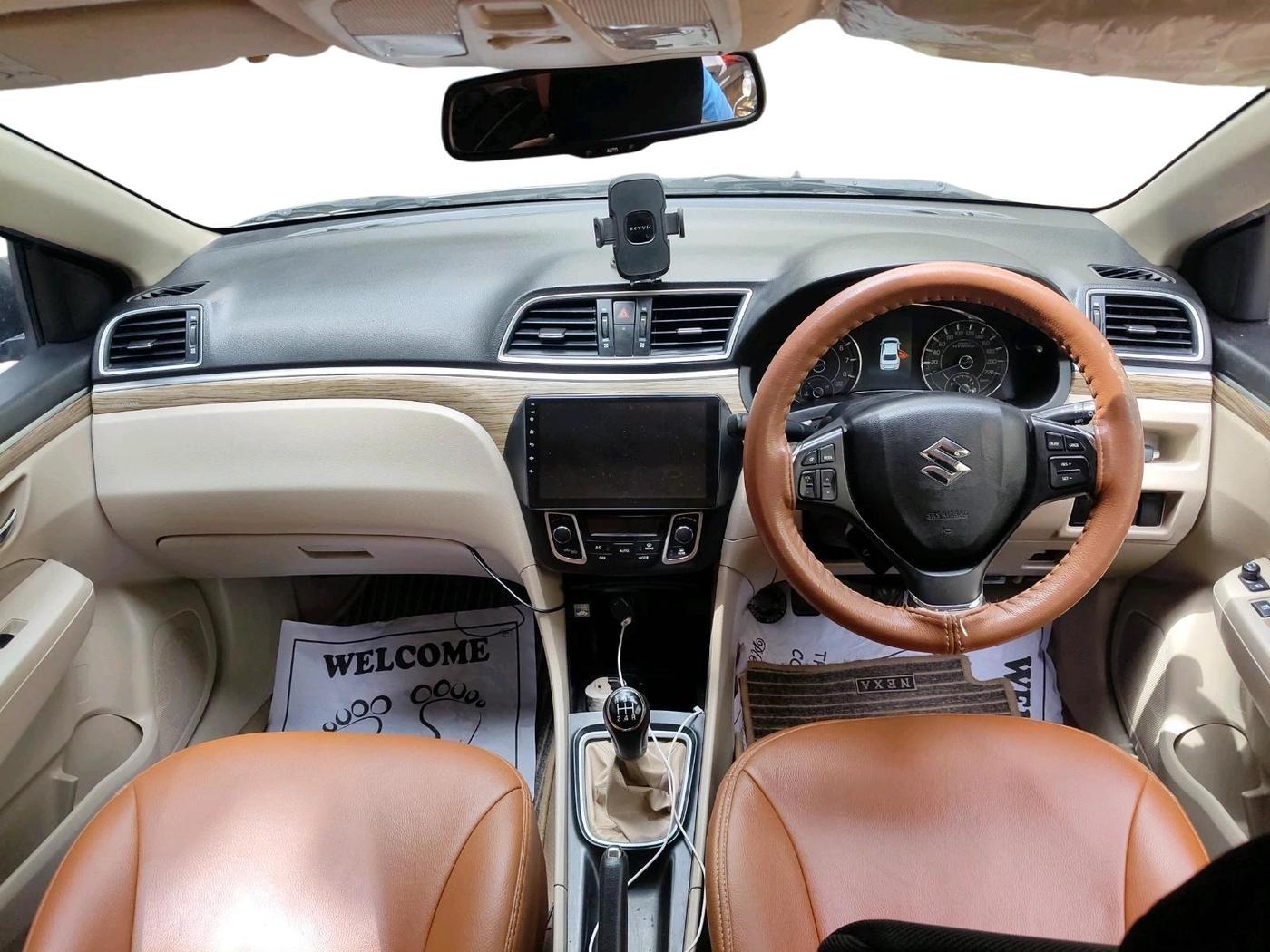 2020 Maruti Ciaz ALPHA 1.5 SHVS PETROL, Petrol, Manual, 73,112 km, interior