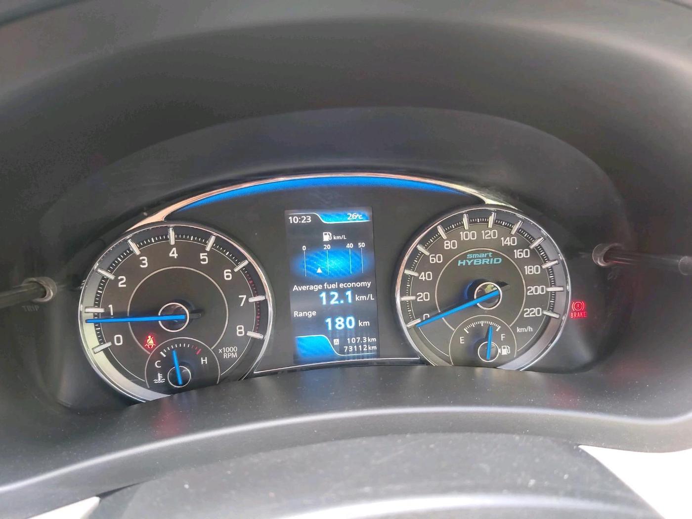 2020 Maruti Ciaz ALPHA 1.5 SHVS PETROL, Petrol, Manual, 73,112 km, interior