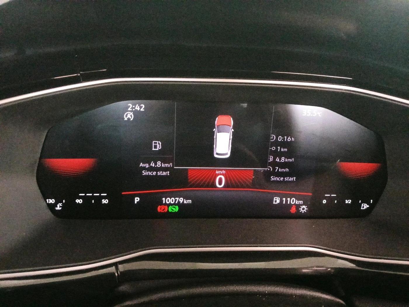 2025 Volkswagen TAIGUN GT PLUS 1.5 TSI DSG, Petrol, Automatic, 10,079 km, interior