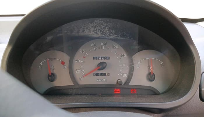2009 Hyundai Santro Xing GLS LPG, Petrol, Manual, 76,603 km, interior