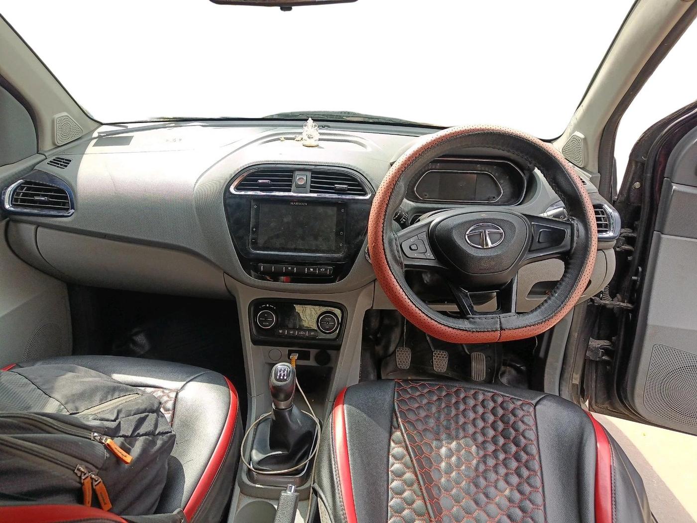 2021 Tata TIGOR XZ PLUS PETROL, Petrol, Manual, 40,405 km, interior
