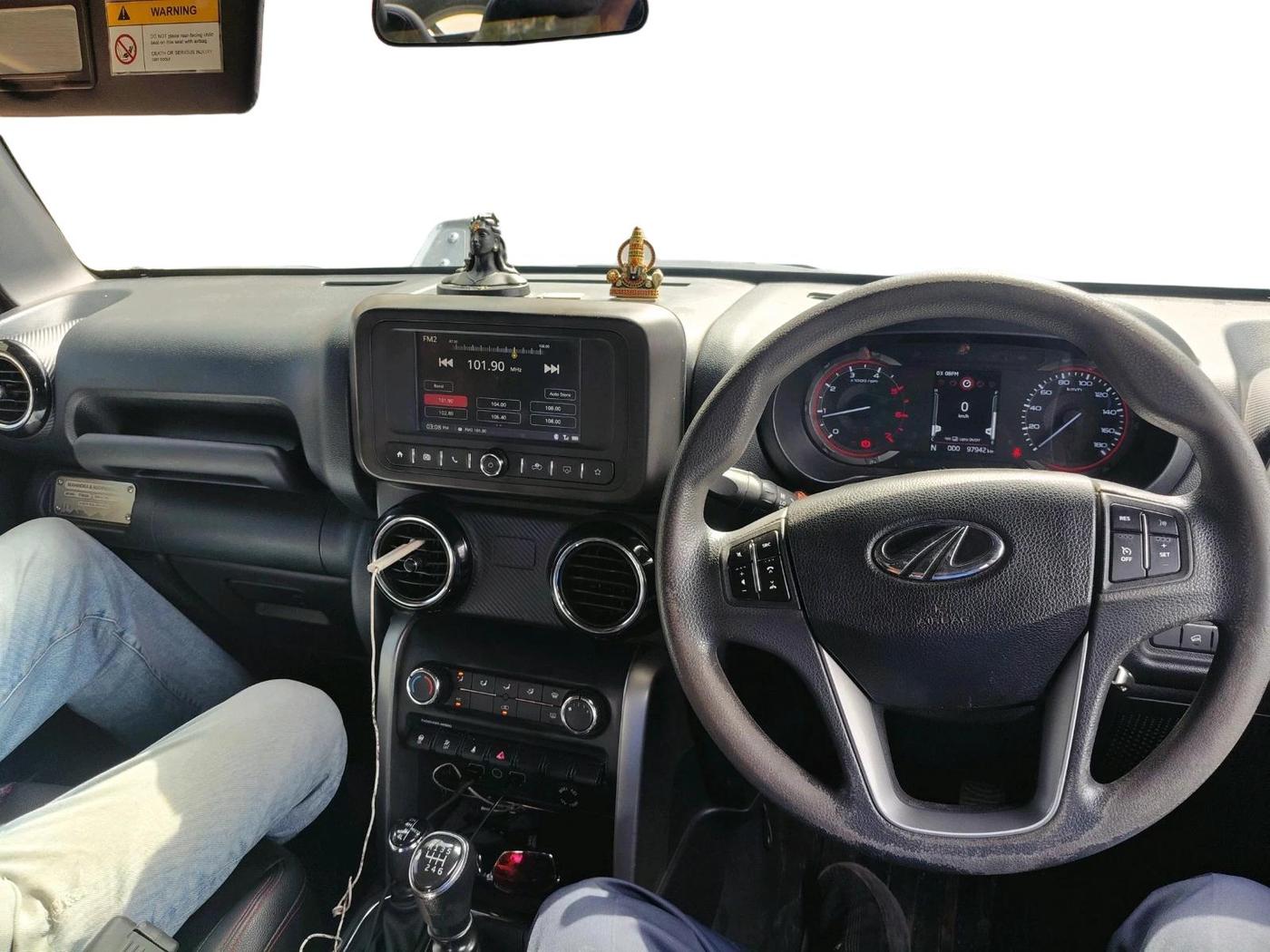 2021 Mahindra Thar LX HARD TOP 4WD MT, Diesel, Manual, 97,942 km, interior