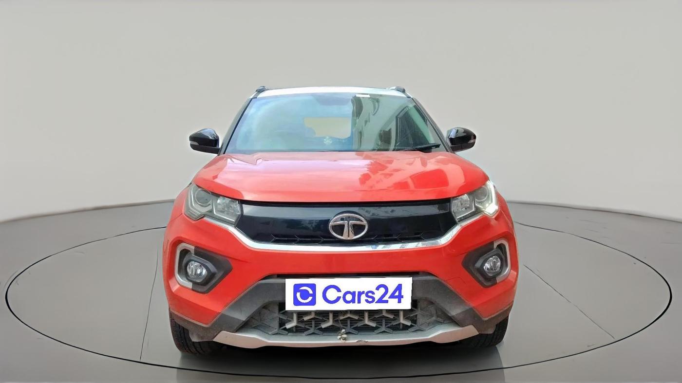 2021 Tata NEXON XZ PLUS SUNROOF PETROL DUAL TONE, Petrol, Manual, 49,799 km, exterior