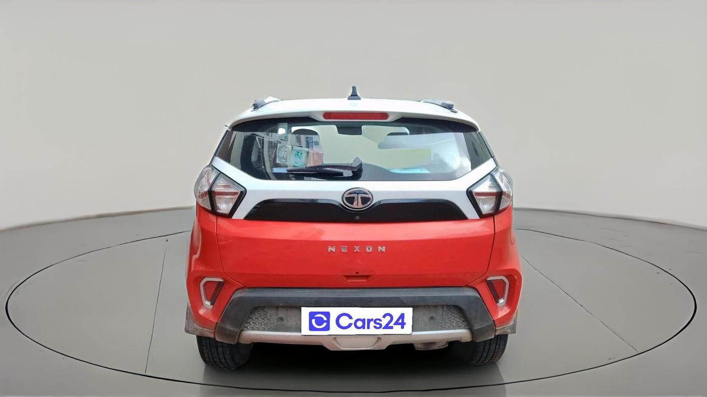 2021 Tata NEXON XZ PLUS SUNROOF PETROL DUAL TONE, Petrol, Manual, 49,799 km, exterior