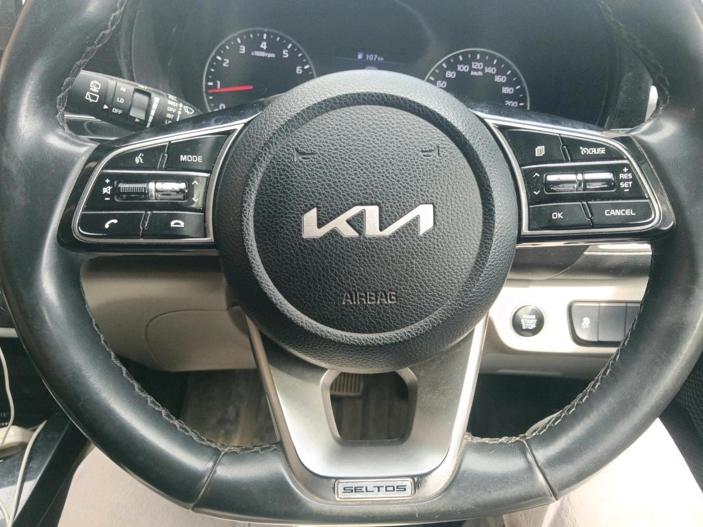 2021 KIA SELTOS HTX IVT 1.5 PETROL, Petrol, Automatic, 73,010 km, interior