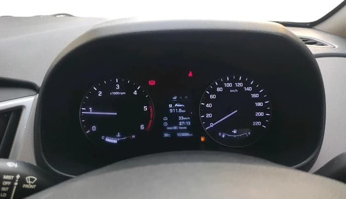 2018 Hyundai Creta SX (O) 1.6 DIESEL, Diesel, Manual, 1,03,484 km, interior