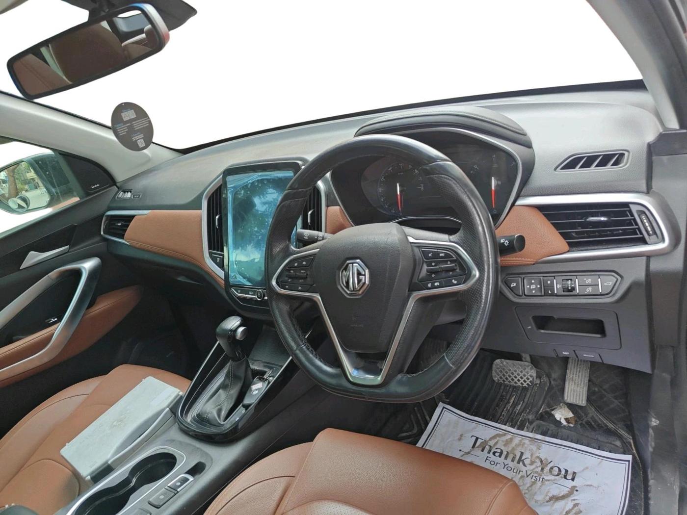 2021 MG HECTOR PLUS SHARP 1.5 PETROL TURBO CVT 6-STR, Petrol, Automatic, 48,742 km, interior
