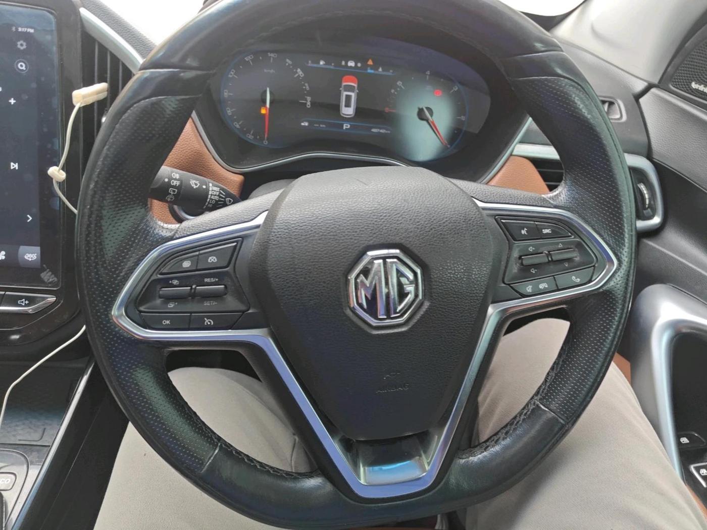 2021 MG HECTOR PLUS SHARP 1.5 PETROL TURBO CVT 6-STR, Petrol, Automatic, 48,742 km, interior