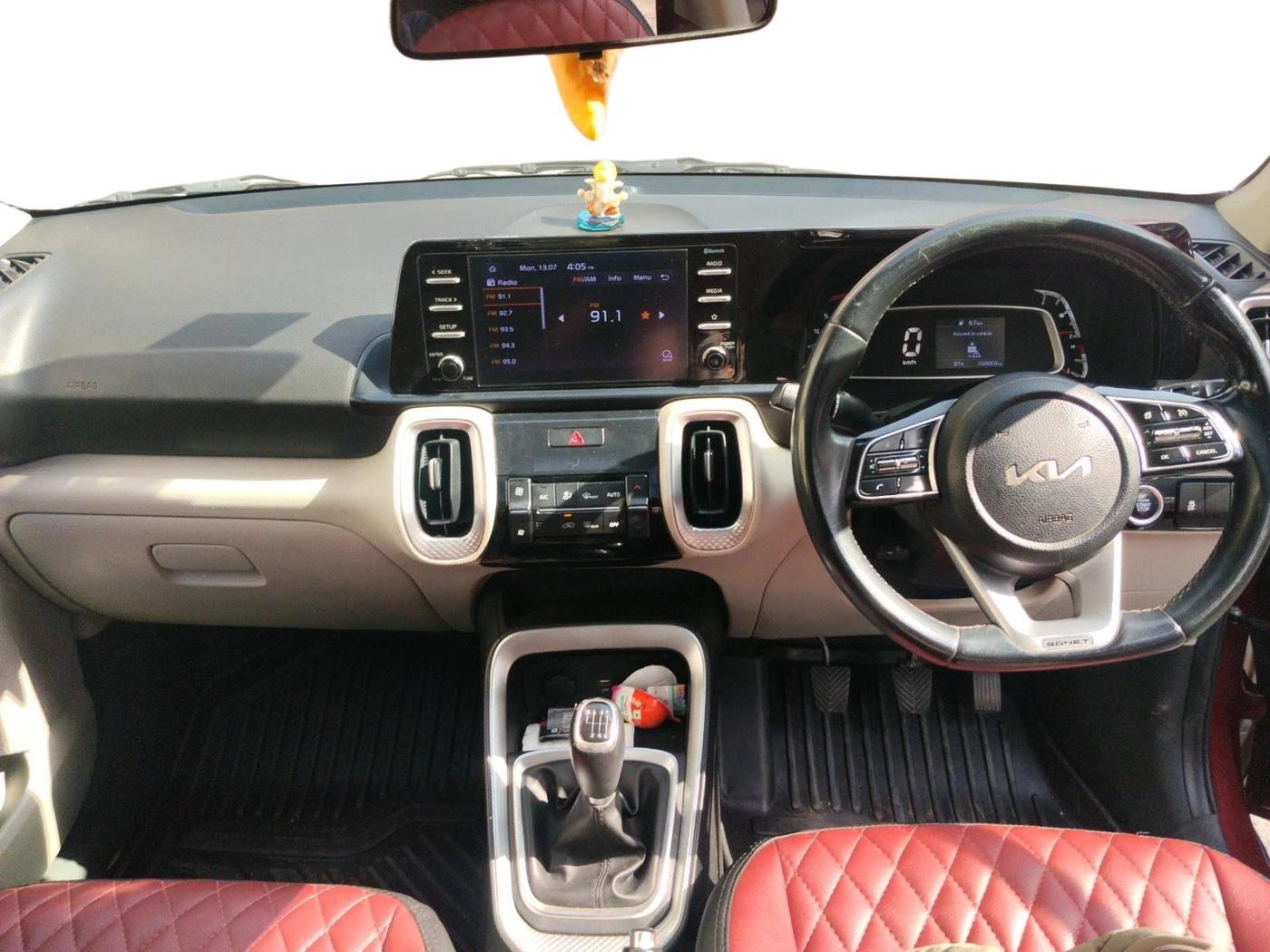 2021 KIA SONET HTX 1.5, Diesel, Manual, 1,04,669 km, interior