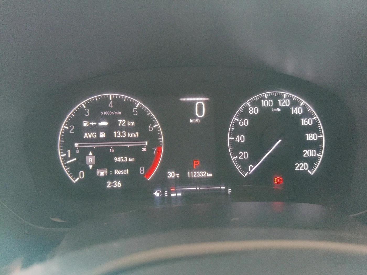 2022 Honda City 1.5L I-VTEC ZX CVT, Petrol, Automatic, 1,12,332 km, interior