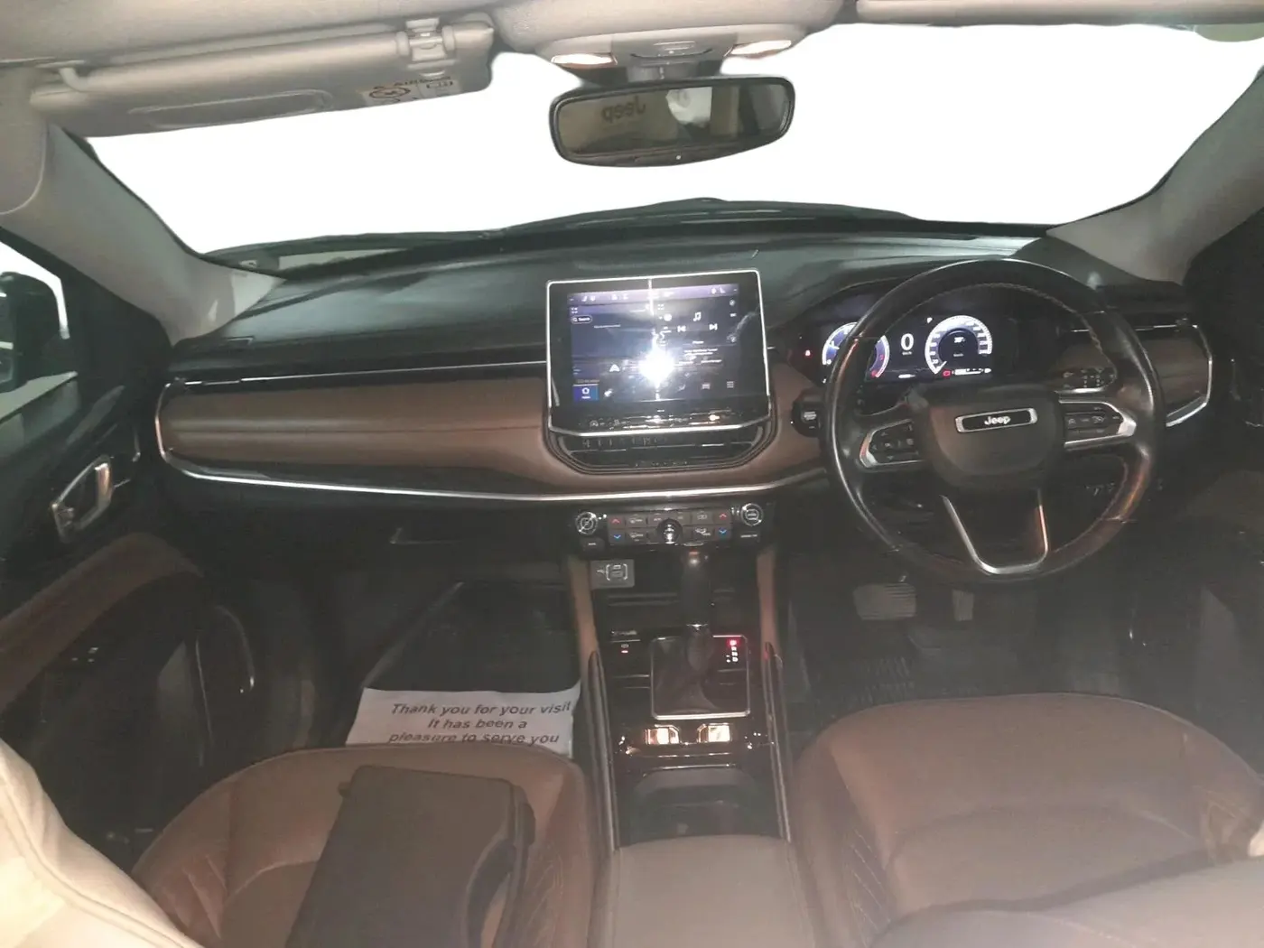 2022 Jeep MERIDIAN LIMITED (O) 4X2 AT, Diesel, Automatic, 40,350 km, interior