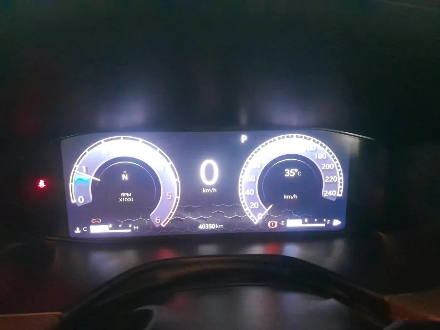 2022 Jeep MERIDIAN LIMITED (O) 4X2 AT, Diesel, Automatic, 40,350 km, interior