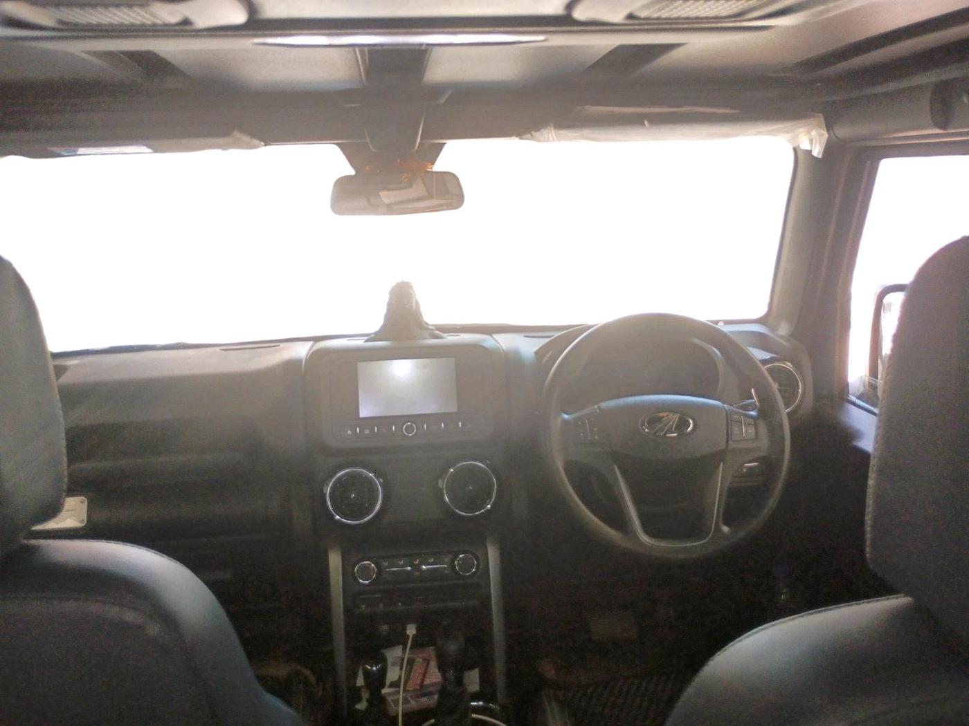2021 Mahindra Thar LX PETROL HT 4WD AT, Petrol, Automatic, 27,576 km, interior