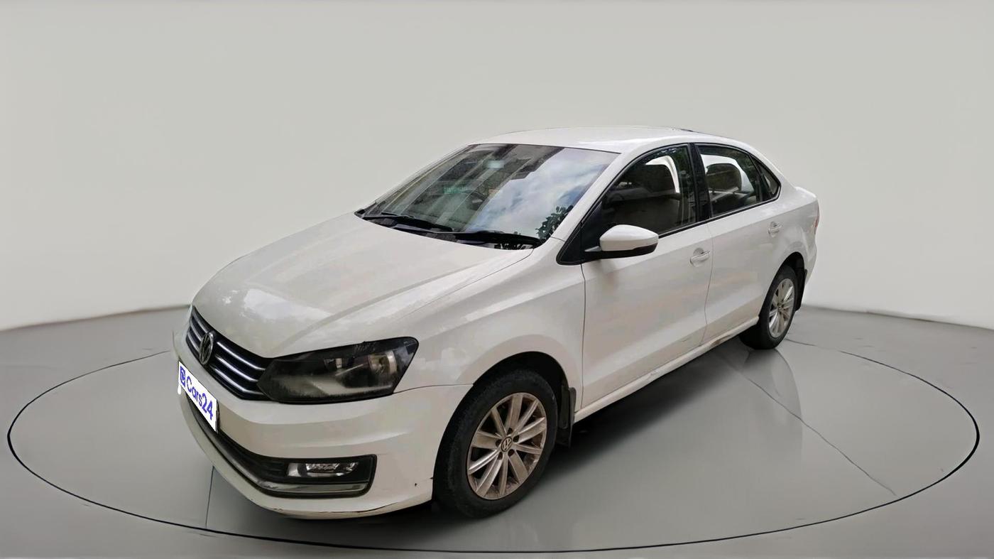 2017 Volkswagen Vento HIGHLINE PETROL AT, Petrol, Automatic, 1,27,589 km, exterior
