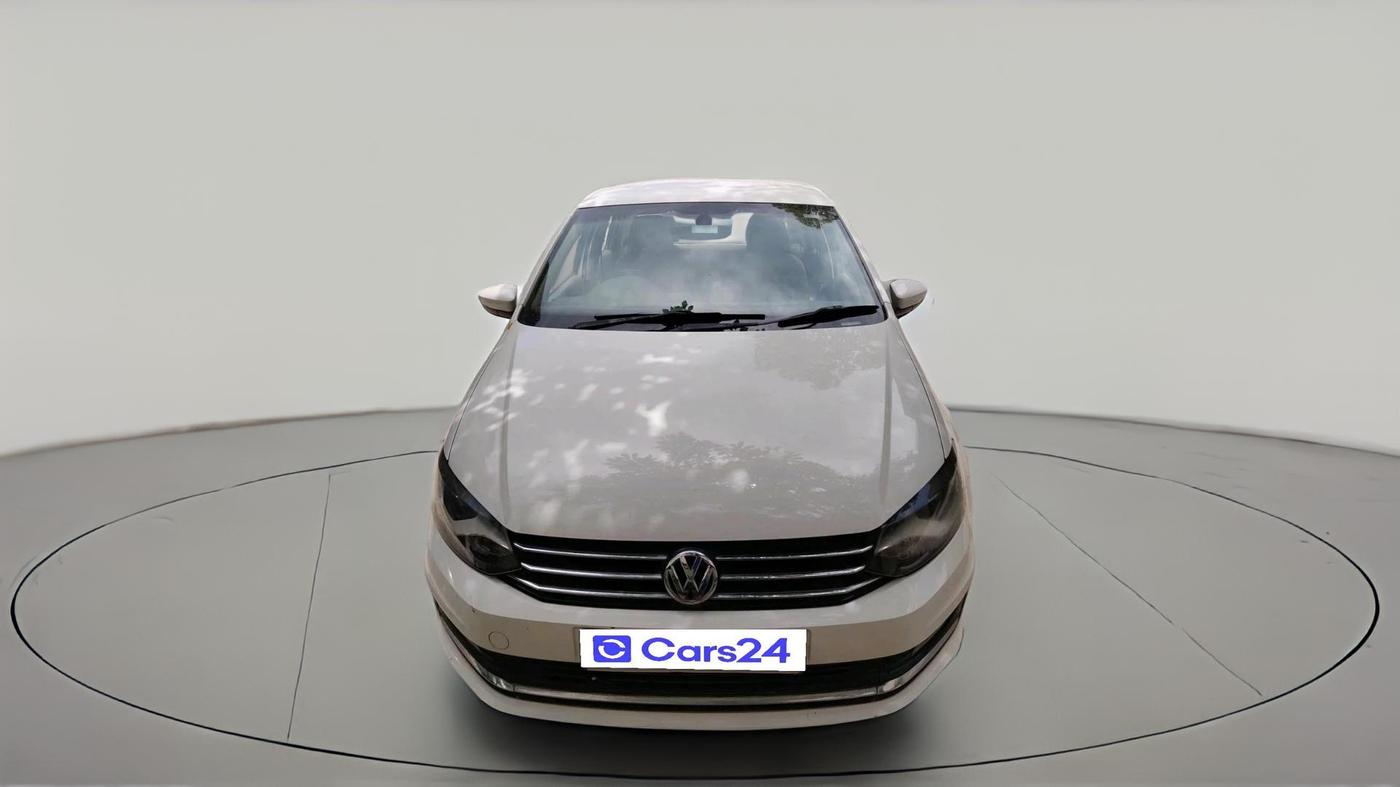 2017 Volkswagen Vento HIGHLINE PETROL AT, Petrol, Automatic, 1,27,589 km, exterior