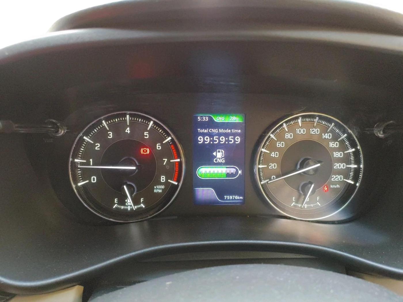 2023 Toyota Glanza G E-CNG, CNG, Manual, 75,976 km, interior