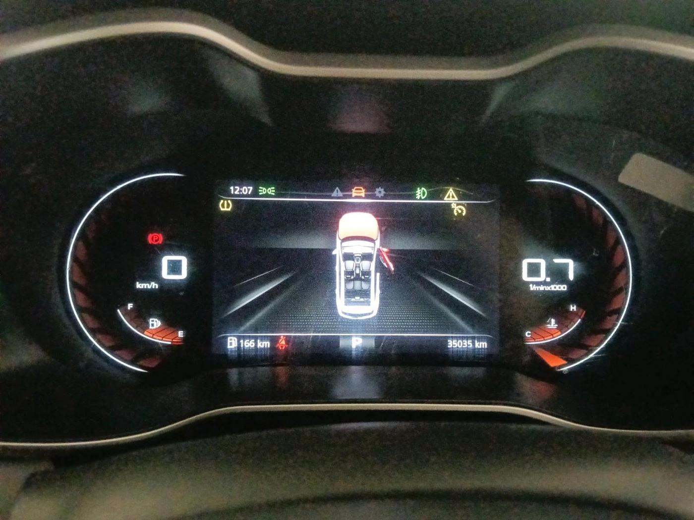 2022 MG ASTOR SHARP 1.5 CVT, Petrol, Automatic, 35,035 km, interior