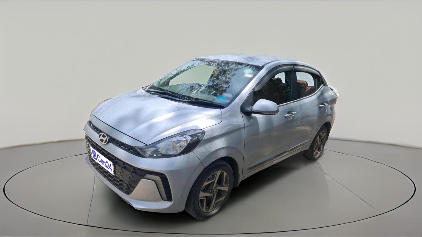 2023 Hyundai AURA SX 1.2 CNG, CNG, Manual, 2,12,461 km, exterior