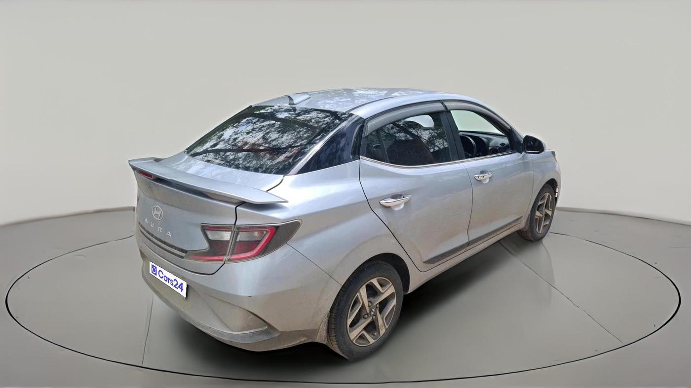 2023 Hyundai AURA SX 1.2 CNG, CNG, Manual, 2,12,461 km, exterior