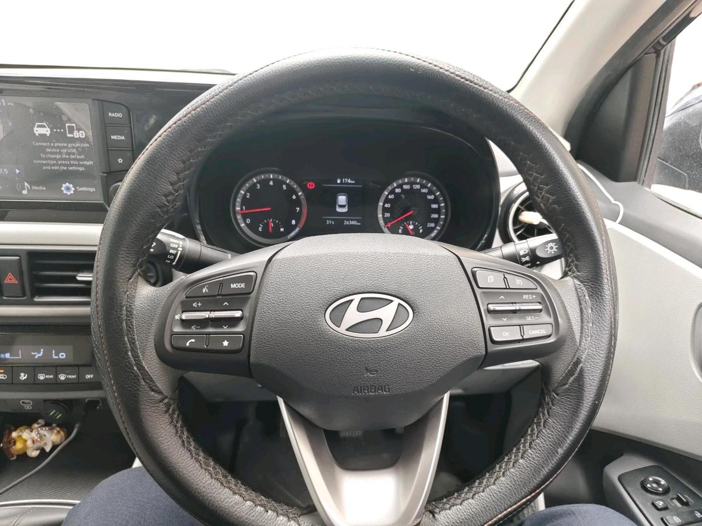2024 Hyundai GRAND I10 NIOS SPORTZ 1.2 KAPPA VTVT, Petrol, Manual, 26,348 km, interior