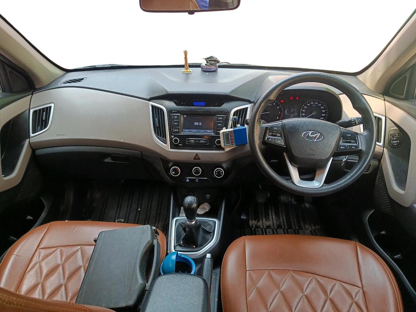 2018 Hyundai Creta E PLUS 1.6 PETROL, Petrol, Manual, 86,576 km, interior