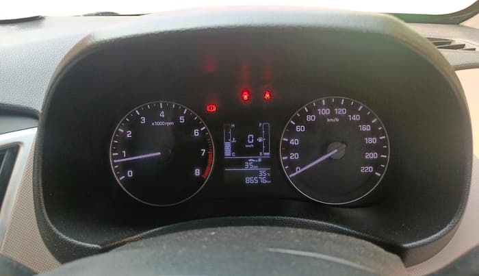 2018 Hyundai Creta E PLUS 1.6 PETROL, Petrol, Manual, 86,576 km, interior