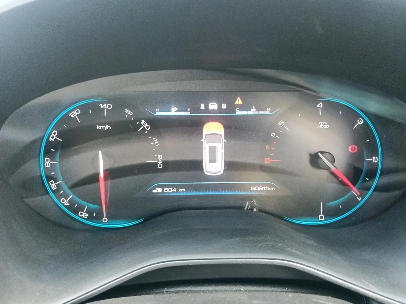 2020 MG HECTOR SHARP 2.0 DIESEL, Diesel, Manual, 50,211 km, interior