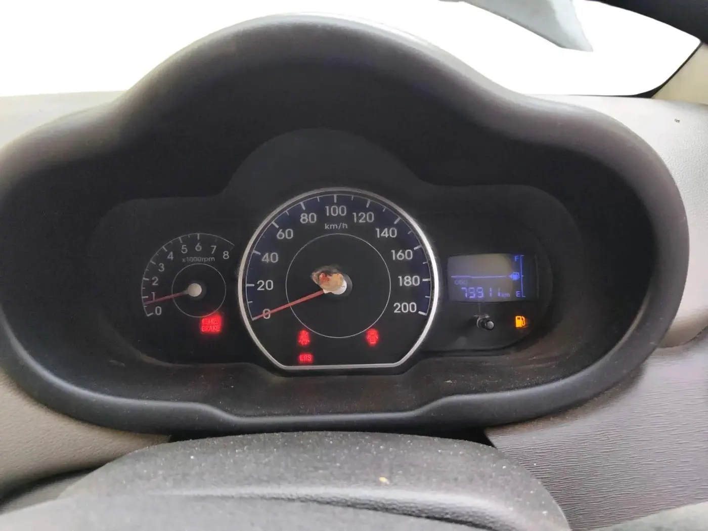 2013 Hyundai i10 SPORTZ 1.2, Petrol, Manual, 79,910 km, interior