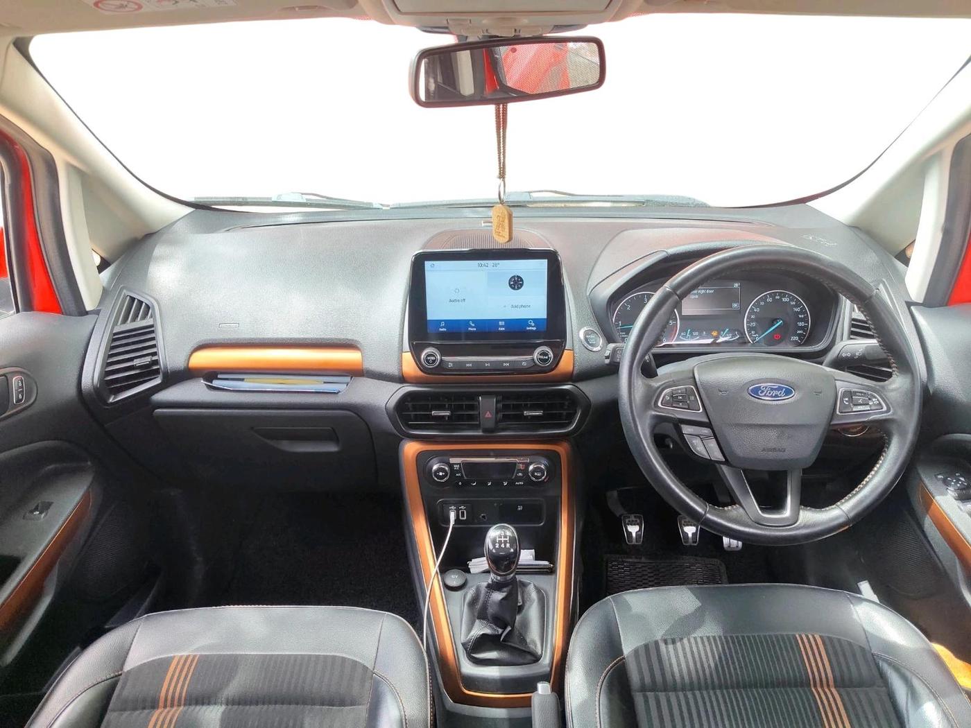 2019 Ford Ecosport TITANIUM 1.5L SPORTS(SUNROOF) DIESEL, Diesel, Manual, 76,605 km, interior