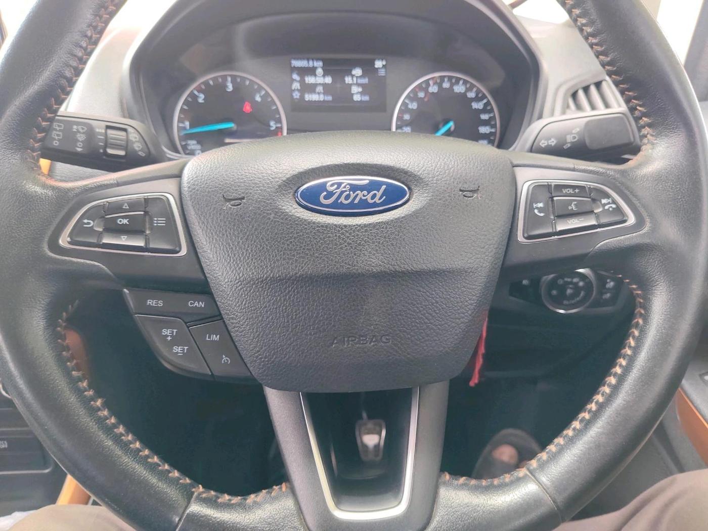 2019 Ford Ecosport TITANIUM 1.5L SPORTS(SUNROOF) DIESEL, Diesel, Manual, 76,605 km, interior
